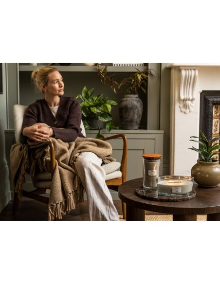 Bougie WoodWick Bourdon Doré - 275 gr