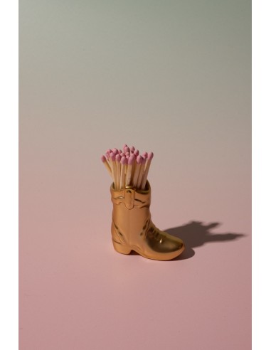 Santiag Allumettes Nashville Cowboy - Gold