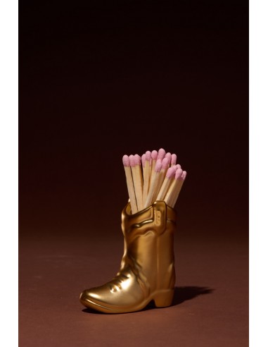 Santiag Allumettes Nashville Cowboy - Gold