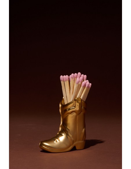 Santiag Allumettes Nashville Cowboy - Gold