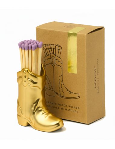 Santiag Allumettes Nashville Cowboy - Gold