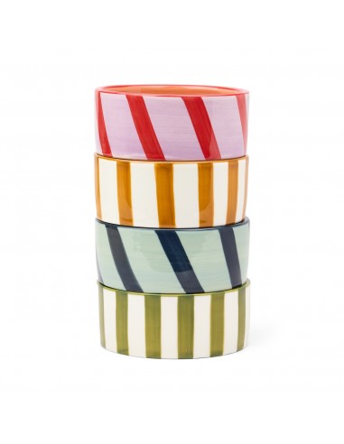 Dessous-de-bouteille Izzy – Rayures Jaunes