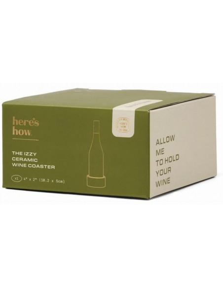 Dessous-de-bouteille Izzy – Rayures Vertes