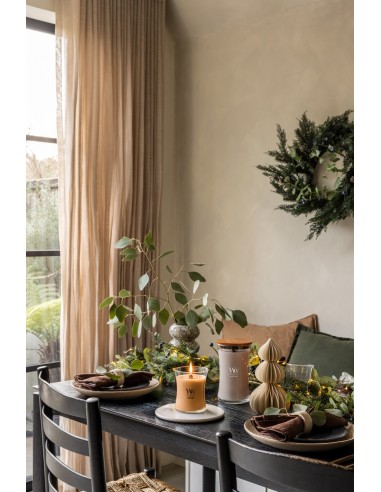 Bougie WoodWick Bourbon Doré - 610 gr