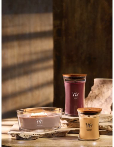 Bougie WoodWick Rouge Oud - 610 gr