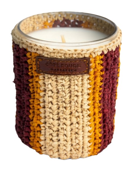 Bougie raphia Rim S - Dattes