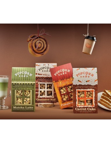 Coffret Duo Matcha Latte – Bougie & Popcorn Gourmand