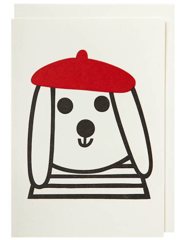 Carte Dog with Beret – Archivist Gallery