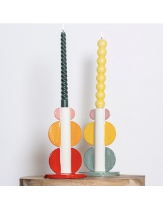 Bougeoir céramique Lorenzo Vert - Amor Del Color 2