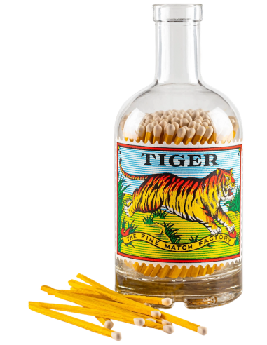 Bouteille d'allumettes - The Tiger - The Archivist