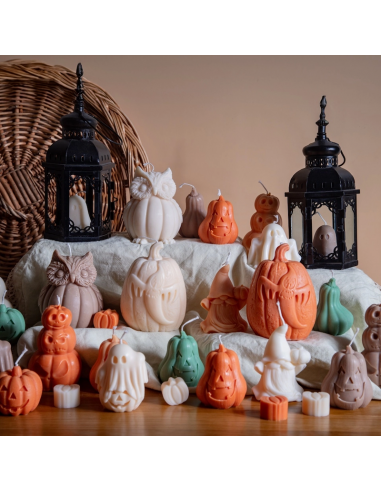 Bougie Jack la Lanterne - Orange