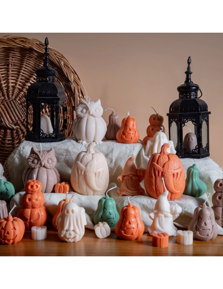 Bougie Jack la Lanterne - Orange