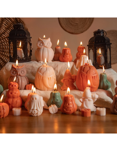 Bougie Jack la Lanterne - Orange