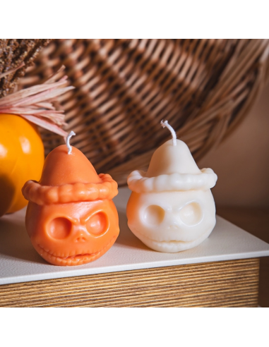 Bougie Jack la Lanterne - Orange