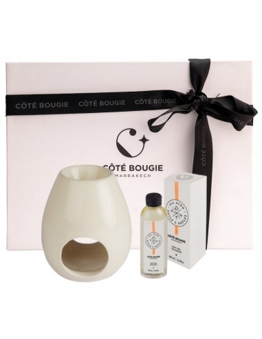 Coffret Rituel d'Orient Blanc - Fleur d'Oranger