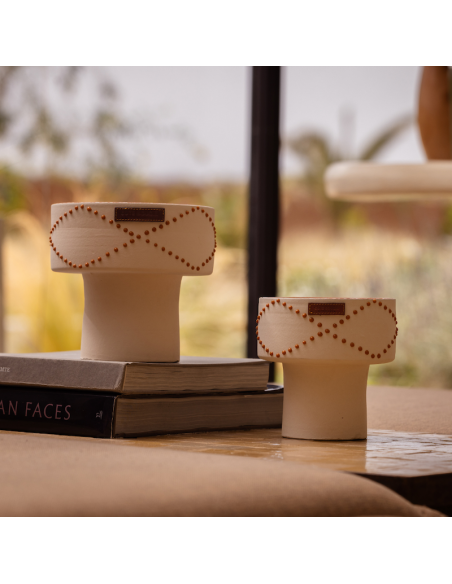 Bougie Coupe Fruit Nomad L - Dattes