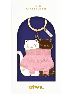 Porte-clés 2 Cats in a Sweater – All The Ways To Say