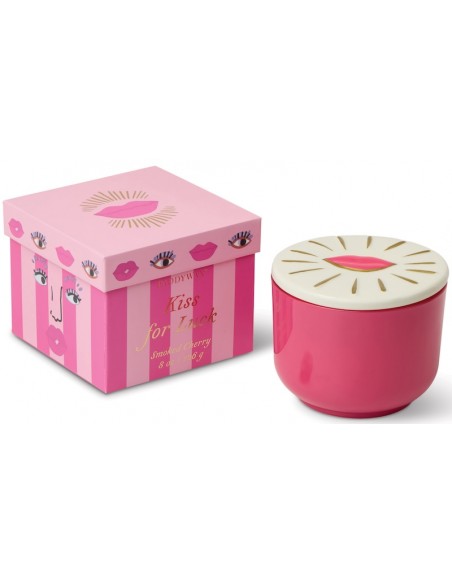Bougie Charmed - Kiss for Luck - Cerise