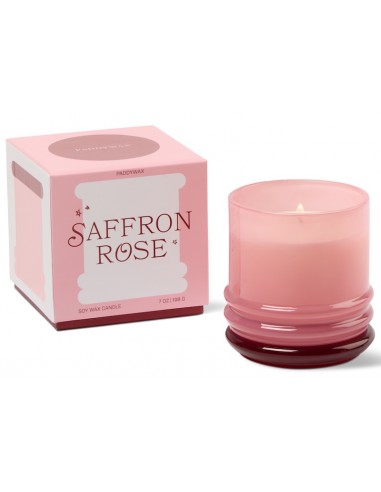 Bougie Stack - Safran et Rose