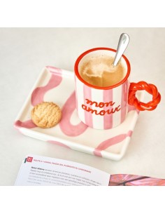 Plateau Javier - Spanish Swirls Rose 2