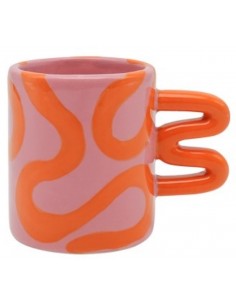 Tasse Expresso Orange et...