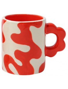 Tasse Otilia Blanc et Rouge - Qué Rico