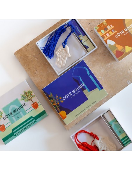 Coffret Palet parfumé - Fleur d'oranger