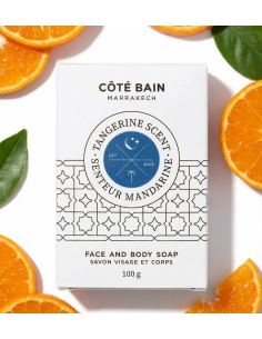 Savon Solide Côté Bain - Mandarine Majorelle 2
