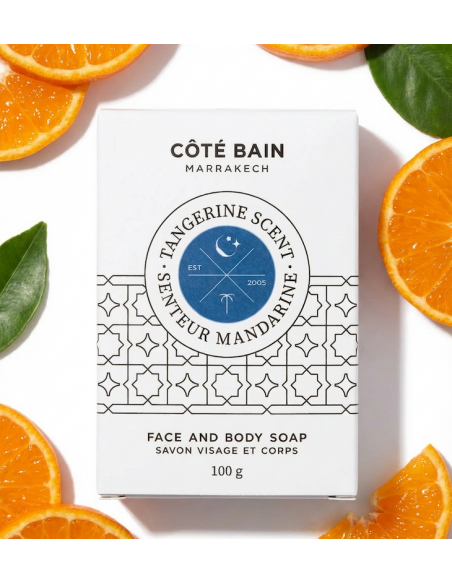 Savon Solide Côté Bain - Mandarine Majorelle