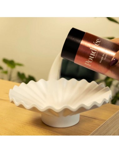 Bougie en perles de cire parfumées Balade en forêt - Poudrée Paris