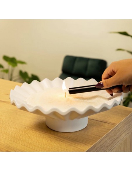 Bougie en perles de cire parfumées Cèdre Marin - Poudrée Paris