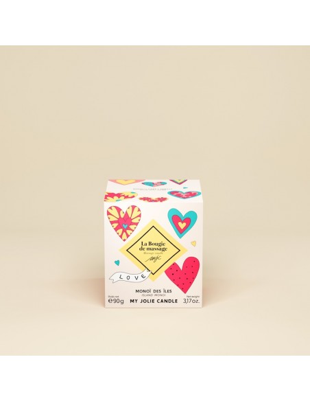 Bougie de massage Monoï des Îles - My Jolie Candle