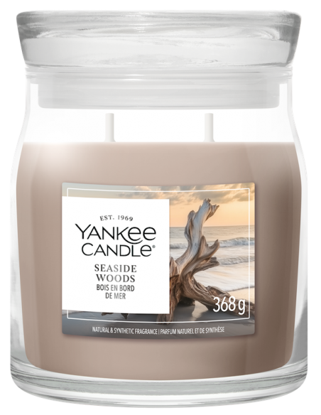 Bois en bord de mer - Moyenne bougie