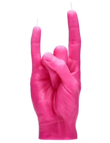Bougie You Rock 22 cm - Rose