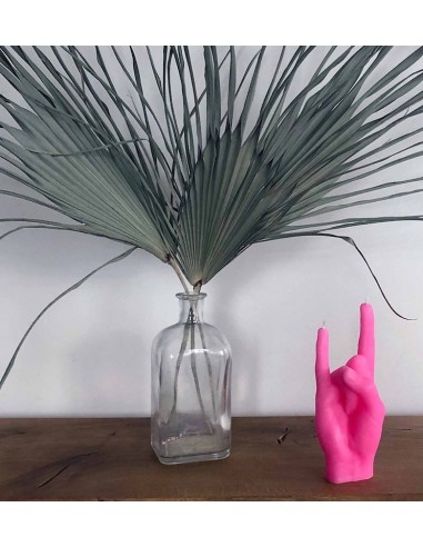 Bougie You Rock 22 cm - Rose