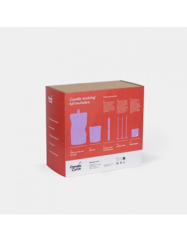 Coffret parfum boisé - Créez votre propre bougie !