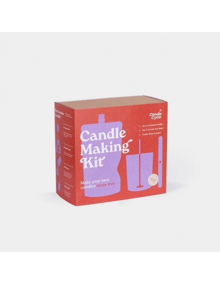 Coffret parfum boisé - Créez votre propre bougie !