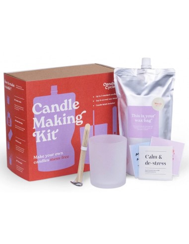 Coffret parfum boisé - Créez votre propre bougie !