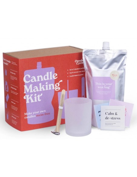 Coffret parfum boisé - Créez votre propre bougie !