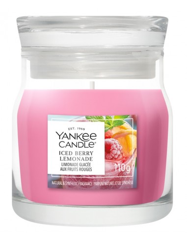 Bougie Limonade Glacée aux fruits rouges - Petite Jarre