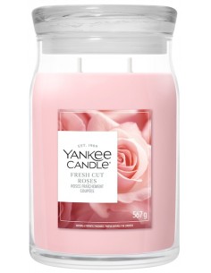 Fresh Cut Roses - Grande bougie 2 mèches
