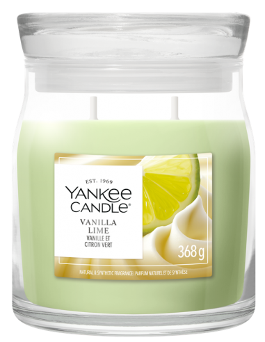 Vanille et citron vert - Moyenne bougie