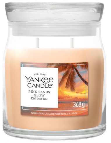 Éclat de sables roses - Moyenne bougie