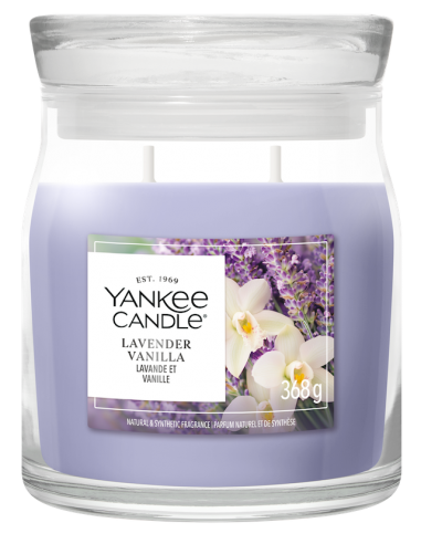 Lavande et vanille - Moyenne bougie