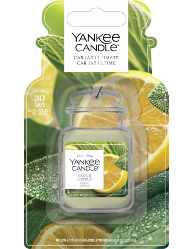 Car Jar Yankee Candle - Vanille et citron vert