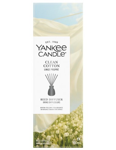 Diffuseur à bâtonnets 100 ml – Clean cotton