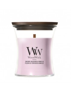 Bougie Fleur de cerisier et vanille - WoodWick