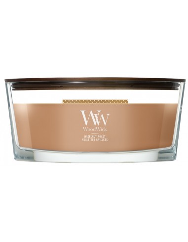 Bougie WoodWick Noisette torréfiée - Ellipse