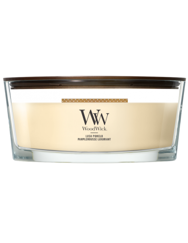 Bougie WoodWick Pamplemousse luxuriant - Ellipse