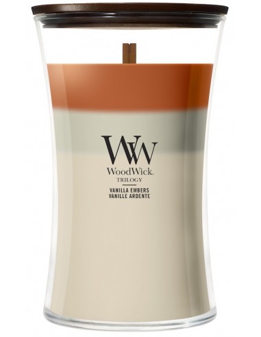 Bougie Trilogy Vanille ardente - 610 gr